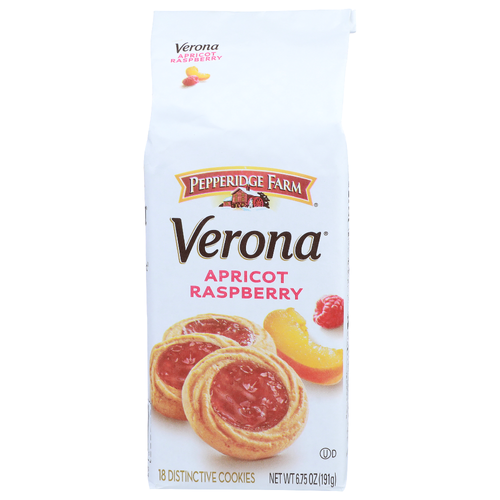 Pepperidge Farm Apricot Raspberry Verona - 0.375 Ounce - 18 Count
