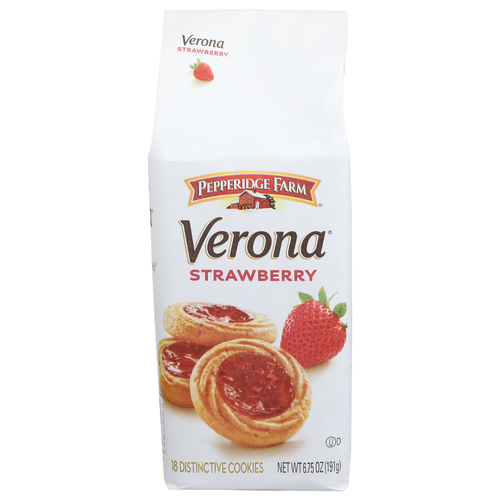 Pepperidge Farm Verona Strawberry Distinctive Cookies - 0.375 Ounce - 18 Count