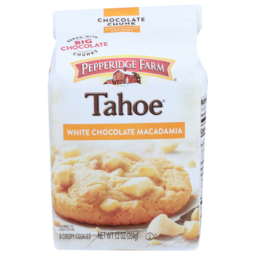Pepperidge Farm White Chocolate Macadamia Crispy Cookies - 0.9 Ounce - 8 Count