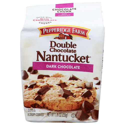 Pepperidge Farm Dark Chocolate Double Crispy Cookies - 0.969 Ounce - 8 Count