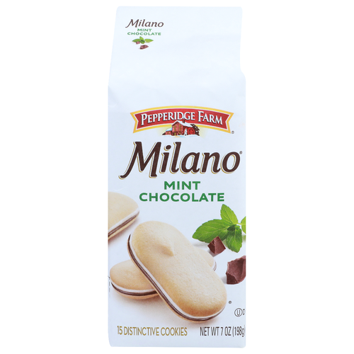 Pepperidge Farm Mint Chocolate Milano Cookies - 0.467 Ounce - 15 Count