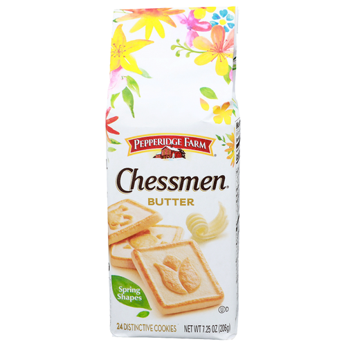 Pepperidge Farm Butter Spring Shapes Chessmen - 0.302 Ounce - 24 Count