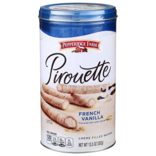 Pepperidge Farm Pirouette French Vanilla Créme Filled Wafers - 13.5 Ounce