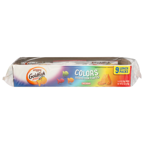 Pepperidge Farm Goldfish Cheddar Baked Snack Crackers - 0.9 Ounce - 9 Count