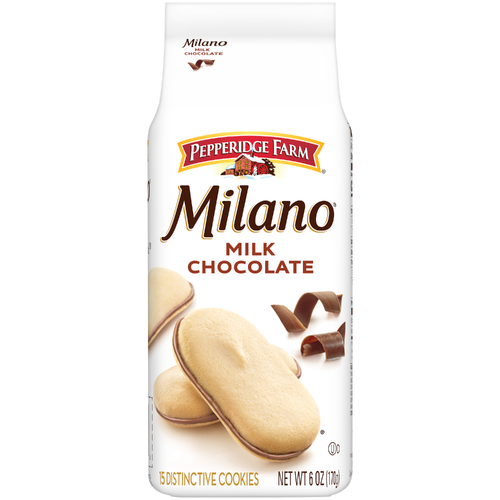 Pepperidge Farm Milano Milk Chocolate Cookies - 6 Ounce