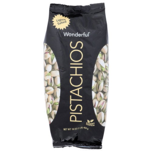 WONDERFUL Pistachios Roasted Light Salt - 16 Ounce