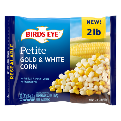 Birds Eye Petite Gold And White Corn, Frozen Vegetable - 32 Ounce