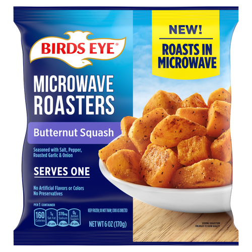 Birds Eye Microwave Roasters, Butternut Squash, Frozen Vegetables - 6 Ounce