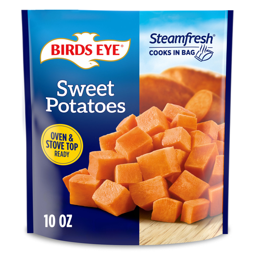 Birds Eye Steamfresh Diced Sweet Potatoes, Frozen Side - 10 Ounce Image 1 of 4