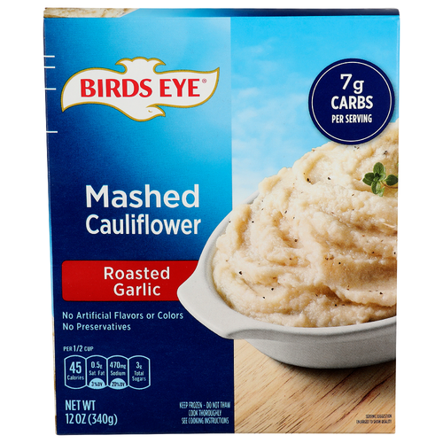Birds Eye Roasted Garlic Mashed Cauliflower - 12 Ounce