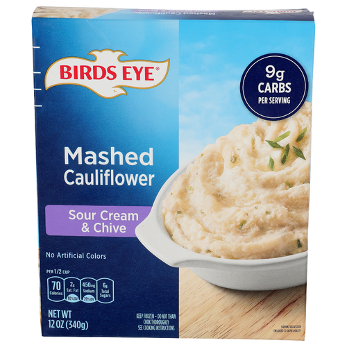 Birds Eye Sour Cream & Chive Mashed Cauliflower - 12 Ounce