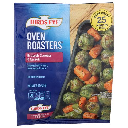 Birds Eye Oven Roasters Brussels Sprouts & Carrots - 15 Ounce