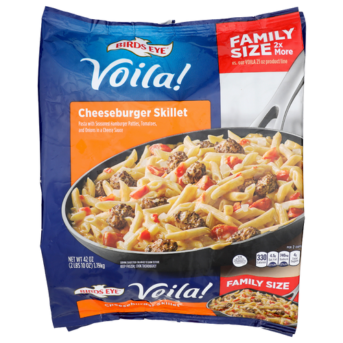 Birds Eye Viola! Cheeseburger Skillet - 42 Ounce - 1 Count