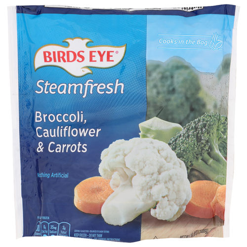 Birds Eye Steamfresh Broccoli, Cauliflower & Carrots - 10.8 Ounce