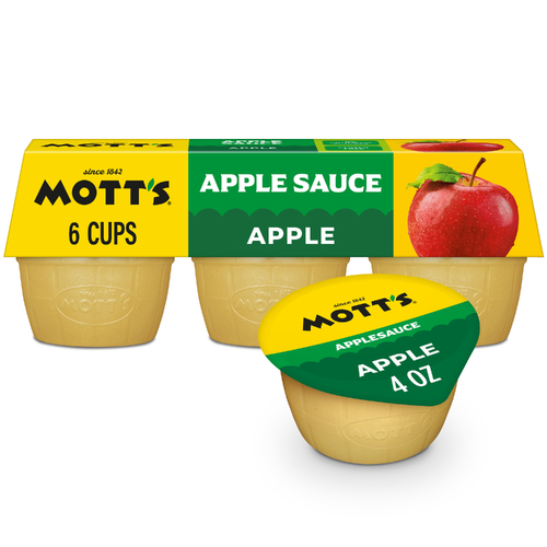 Mott's Applesauce Cups - 0.667 Ounce - 6 Count Image 1 of 4