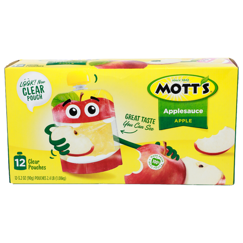 Mott's Apple Applesauce - 3.2 Ounce - 12 Count