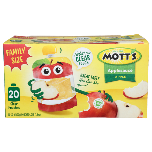 Mott's Apple Applesauce - 3.2 Ounce - 20 Count