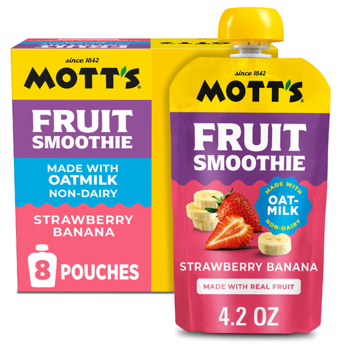Motts Fruit Smoothie Strawberry Banana - 0.525 Ounce - 8 Count