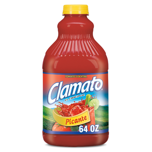 Clamato Picante Tomato Cocktail Mixer - 64 Fluid Ounce Image 1 of 3