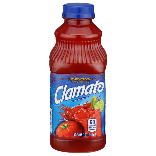 Clamato Tomato Cocktail - 32 Fluid Ounce