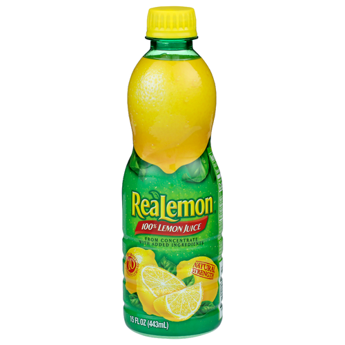 Realemon 100% Lemon Juice - 15 Fluid Ounce