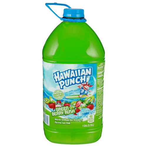 Hawaiian Punch Green Berry Rush Kiwi Strawberry - 1 Gallon