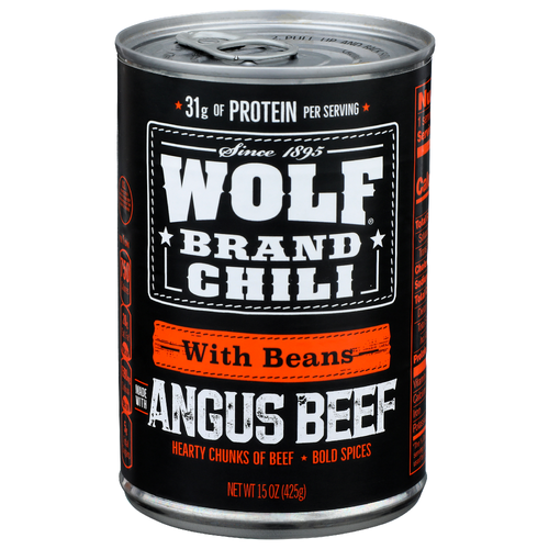 Wolf Brand Chili With Beans - 15 Ounce
