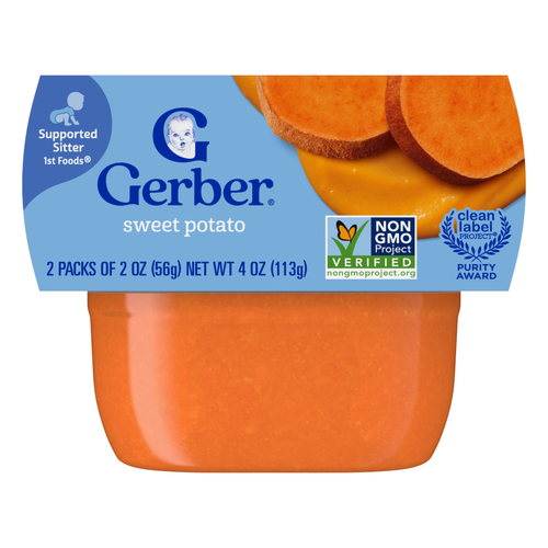 Gerber 1st Foods Sweet Potato Baby Food - 4 Ounce Image 1 of 2