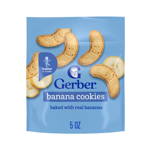 Gerber Banana Cookies Toddler Snacks - 5 Ounce