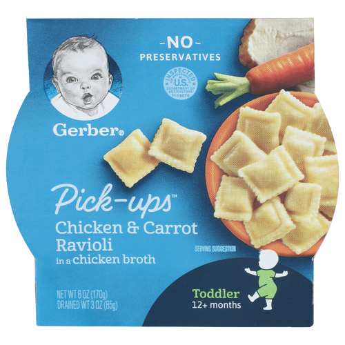 Gerber Chicken & Carrot Ravioli Toddler - 6 Ounce - 1 Count