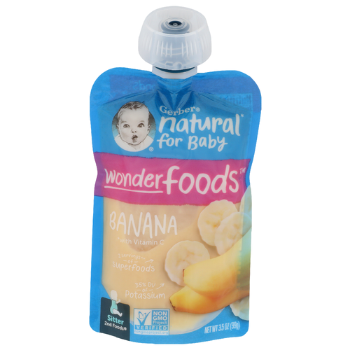 Gerber Natural For Baby Banana - 3.5 Ounce