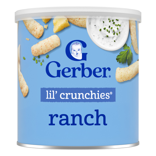 Gerber 3rd Food Ranch Lil' Crunchies Baby Food - 1.48 Ounce Image 1 of 4