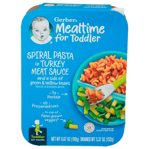 Gerber Mealtime For Toddler - 6.67 Ounce