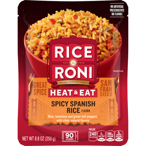Rice A Roni Heat & Eat Spicy Spanish Flavor - 8.8 Ounce