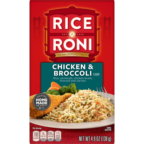 Rice A Roni Vermicelli Chicken & Broccoli Flavor - 4.9 Ounce
