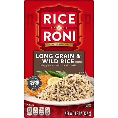 Rice A Roni Long Grain & Wild Original - 4.3 Ounce