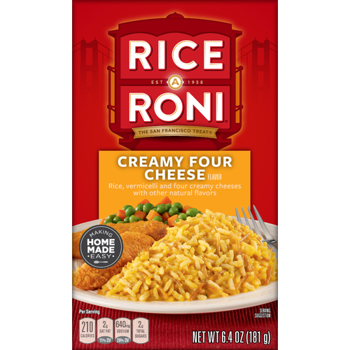 Rice A Roni Vermicelli Creamy Four Cheese Flavor - 6.4 Ounce