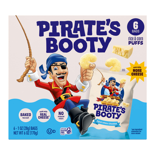 PIRATE's Booty Aged White Cheddar - 6 Ounce