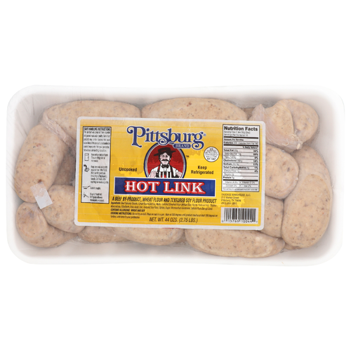 Pittsburg Brand Uncooked Hot Link - 44 Ounce
