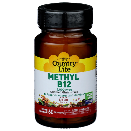 Country Life Cherry Methyl B12 - 60 Count