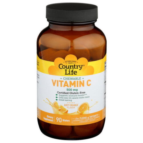 Country Life Vitamin c Orange Juice - 90 Count