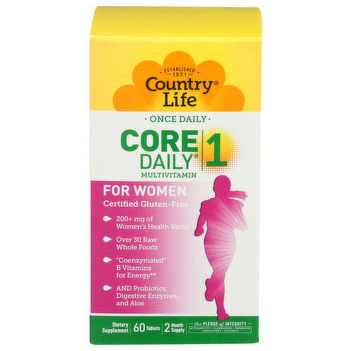 Country Life Multivitamin Core Daily 1 - 60 Count