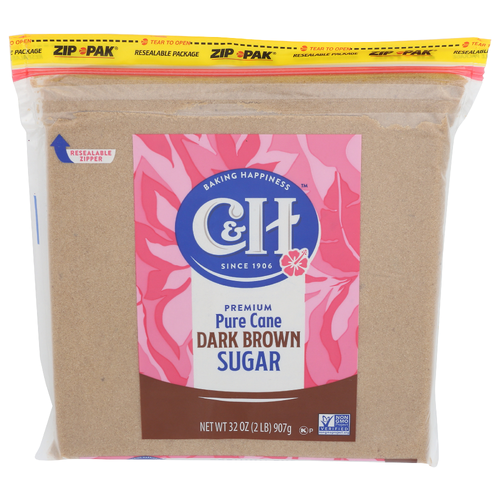 C&H Dark Brown Sugar - 32 Ounce Image 1 of 4
