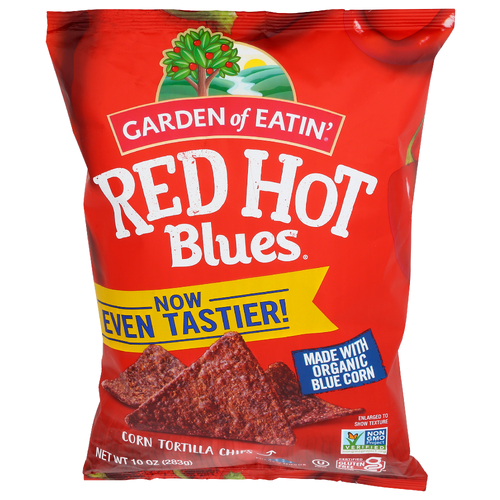 Garden Of EATIN' Chip Tortilla Red Hot Chips - 10 Ounce