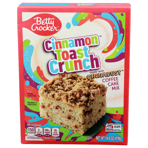 Betty Crocker Coffee Cake Mix Cinnamon Toast Crunch - 14.8 Ounce Image 1 of 4