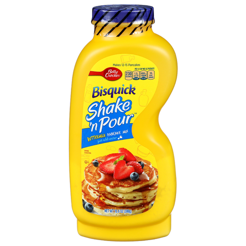 Betty Crocker Bisquick Shake 'n Pour Buttermilk Pancake Mix 'n - 10.6 Ounce