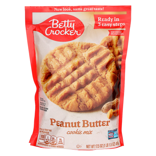 Betty Crocker Peanut Butter Cookie Mix - 17.5 Ounce