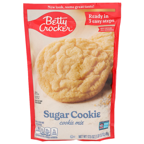 Betty Crocker Sugar Cookie Mix - 17.5 Ounce