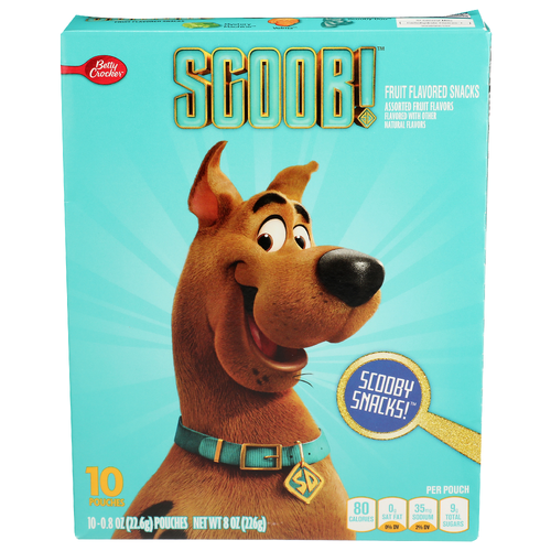 Betty Crocker Scooby Snacks! - 0.8 Ounce - 10 Count