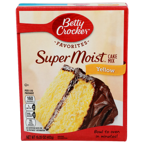 Betty Crocker Favorites Yellow Cake Mix - 15.25 Ounce Image 1 of 4